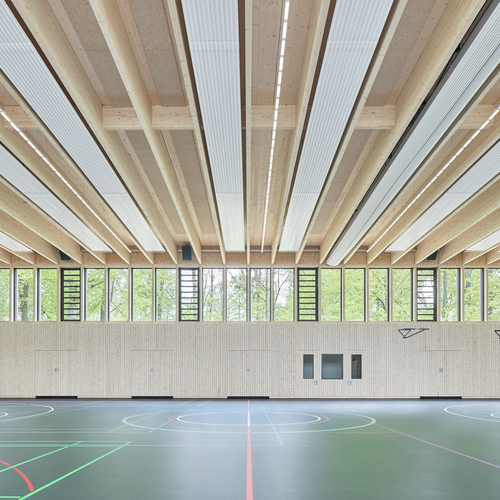 Ostfildern, Spielhalle im Waeldchen (gymnase), Ostfildern DE