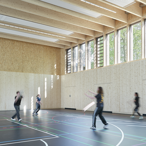 Ostfildern, Spielhalle im Waeldchen, Ostfildern, Germany